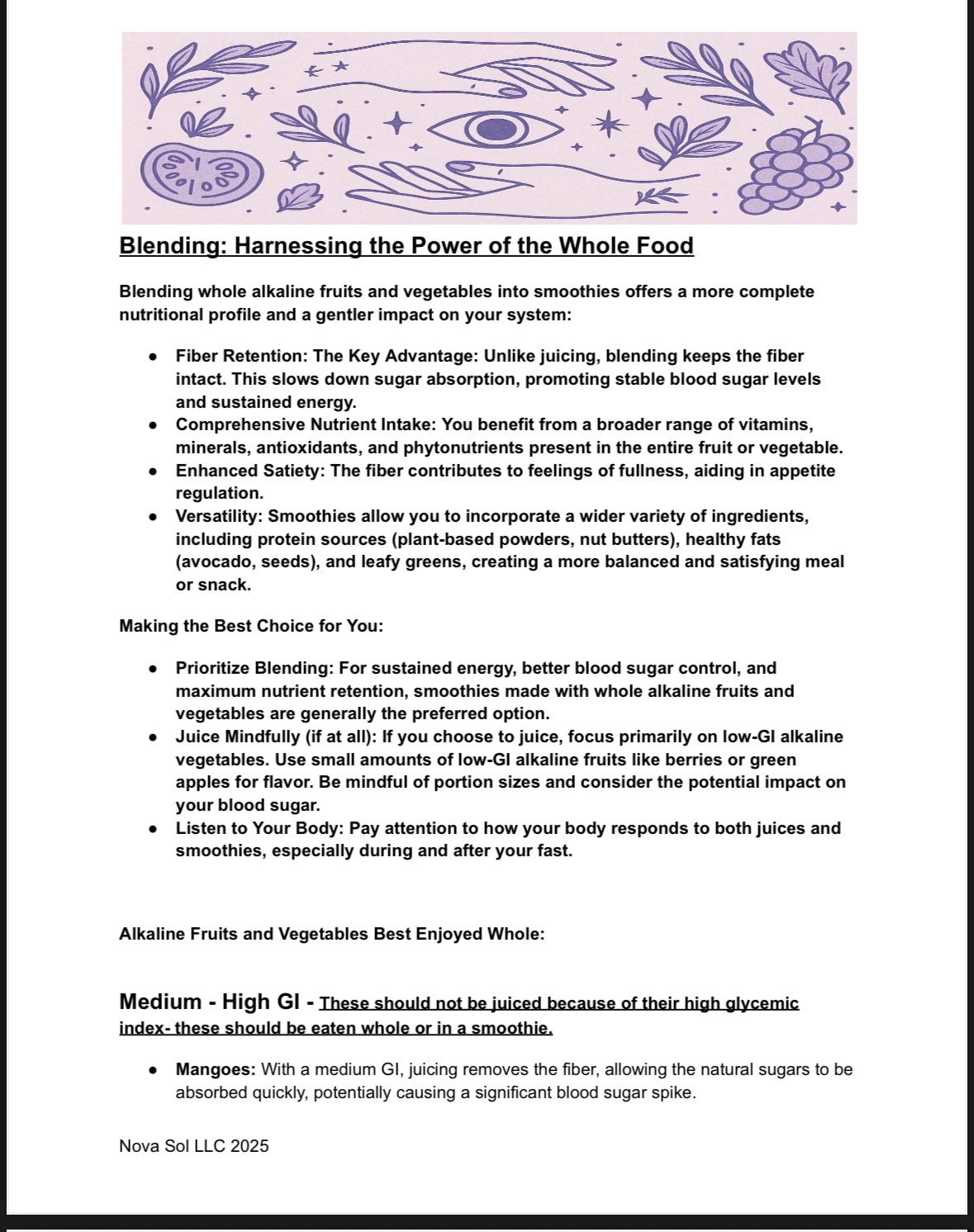 Fasting Guide