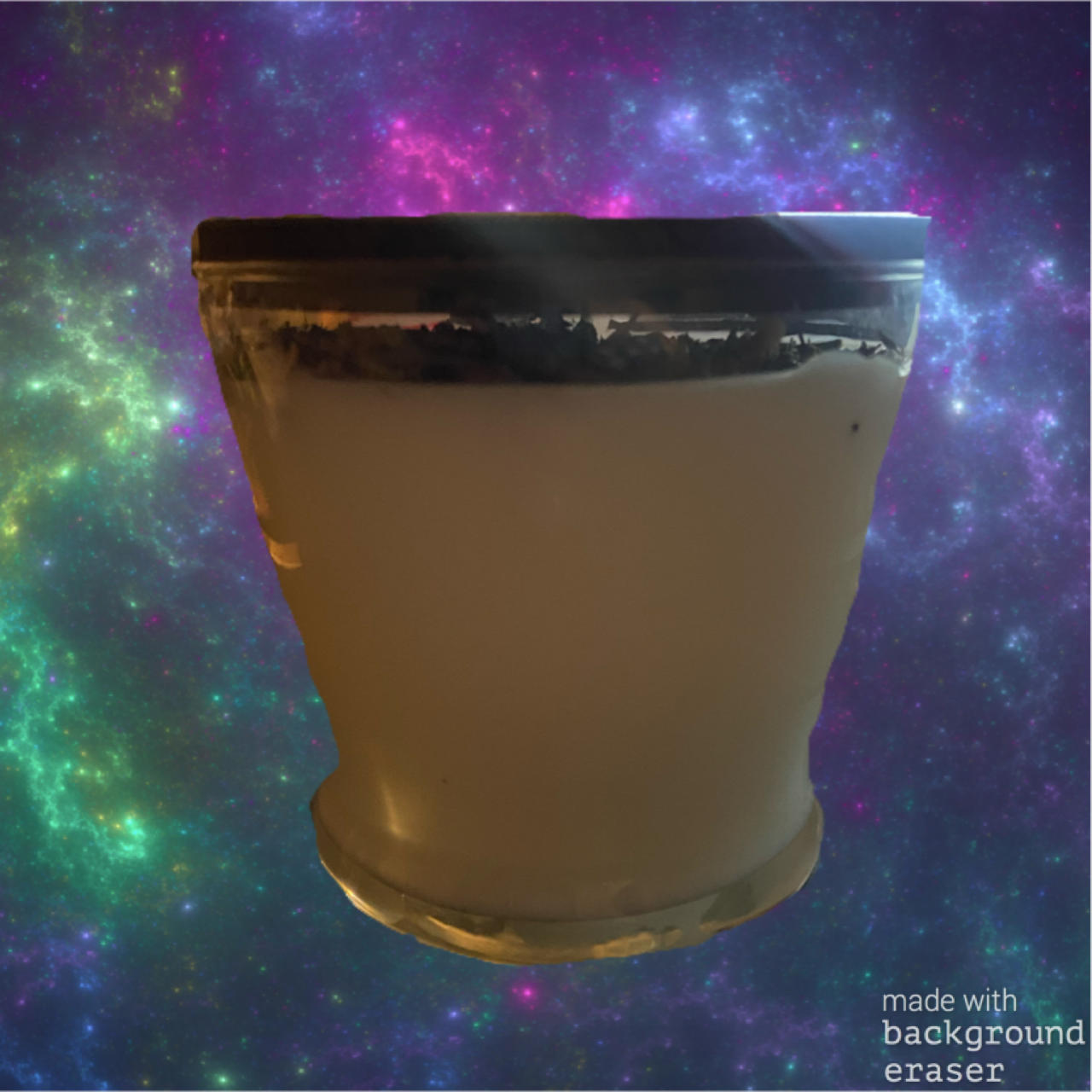 Moon Charged Intention and manifestation candle with wooden lid