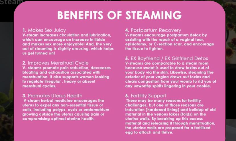 Yoni Steam for Ph Balance & Regulation