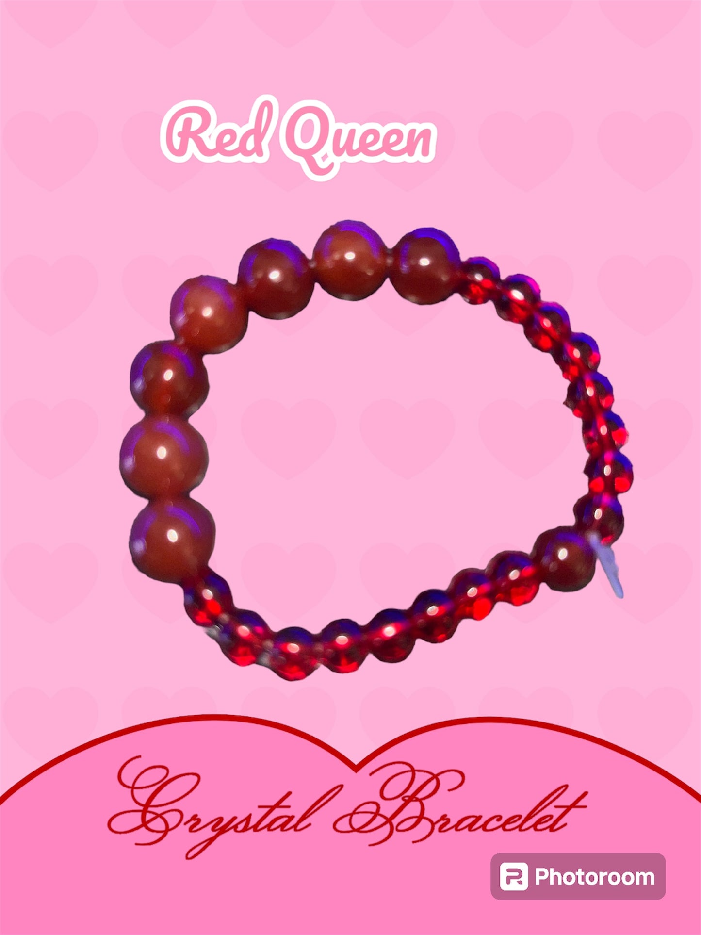 Red queen bracelet