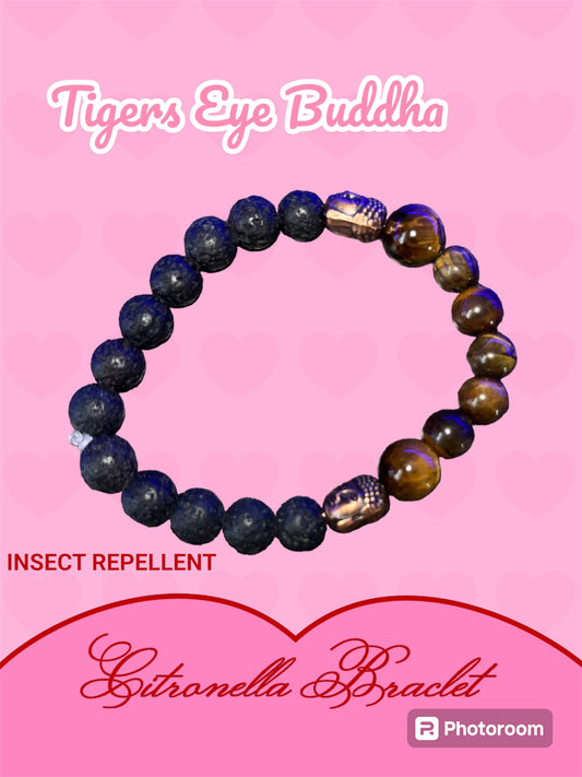 Tigers Eye Citronella Bracelet