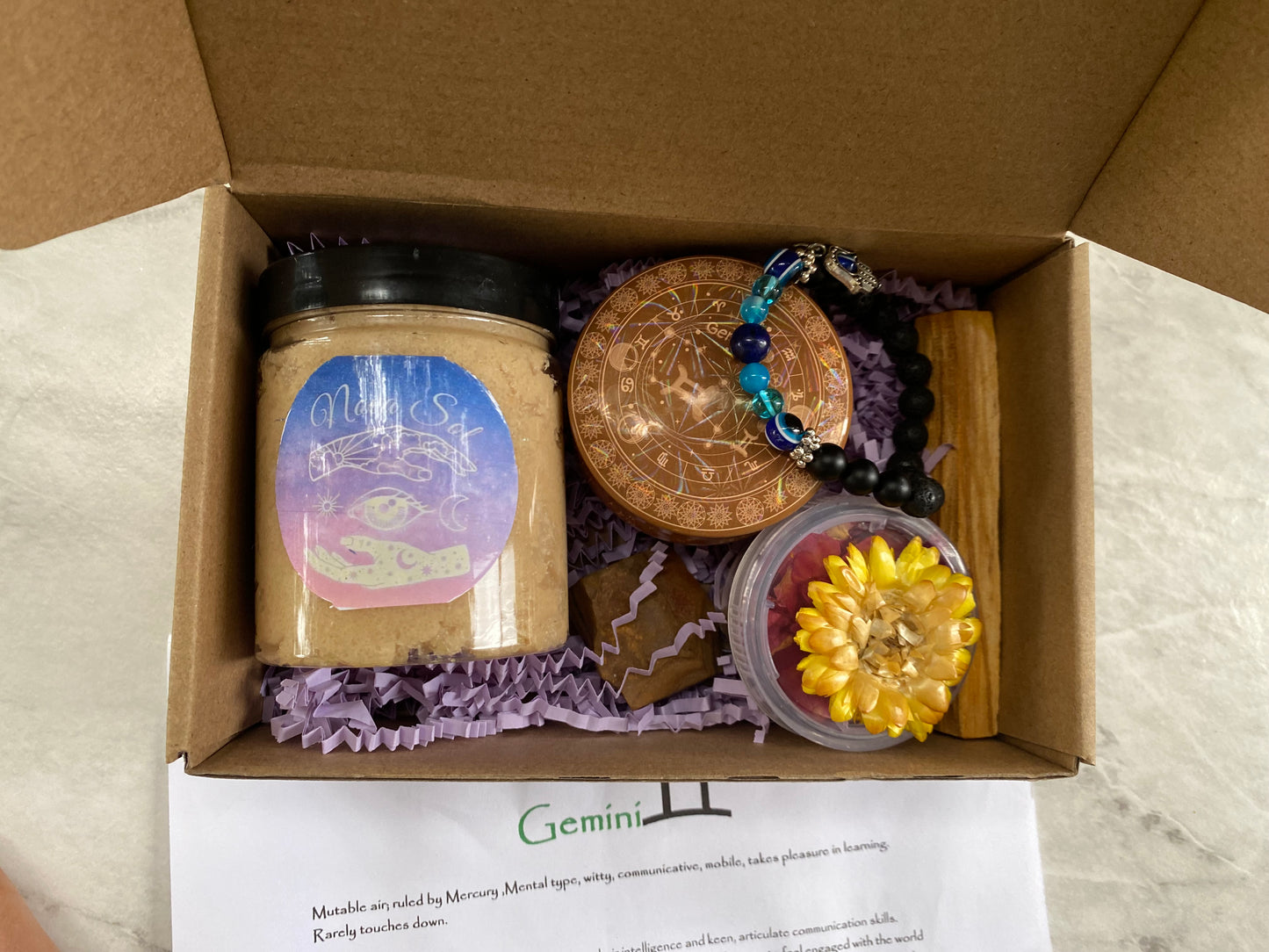 Gemini Zodiac Relaxation/Manifestation kit.