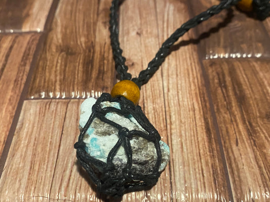 Turquoise Rope Necklace