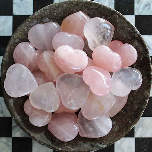 Small Rose Quartz Heart