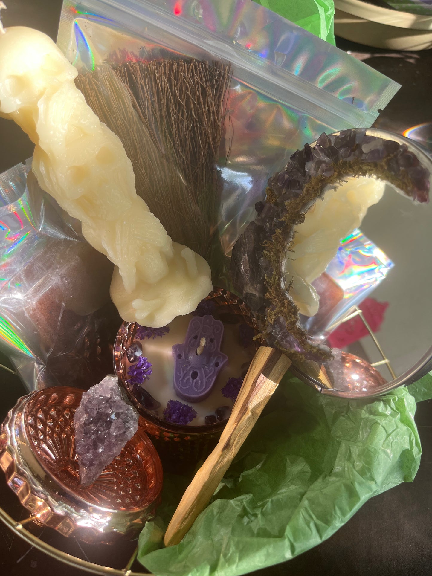 Peaceful home basket