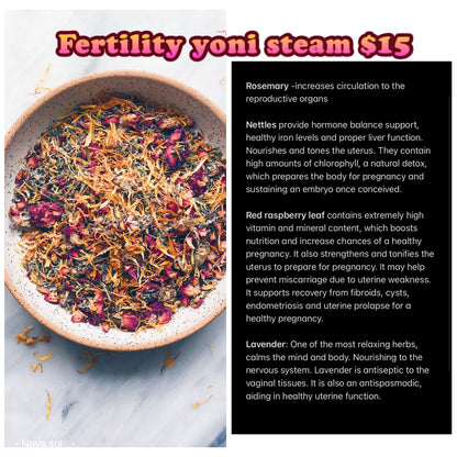 Fertility Yoni Steam