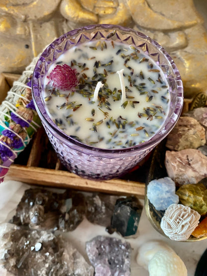 10oz Purple luxury Candle